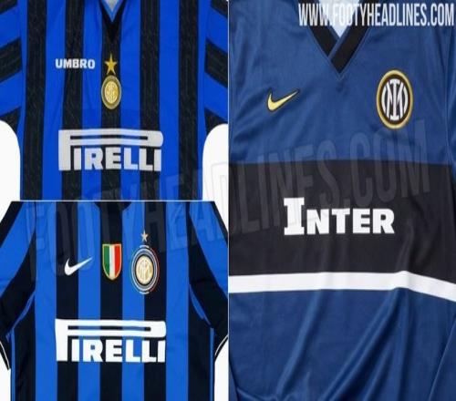 国米20262027赛季特别版复刻球衣谍照蓝色底色搭配标志性黑色宽条纹_意甲直播