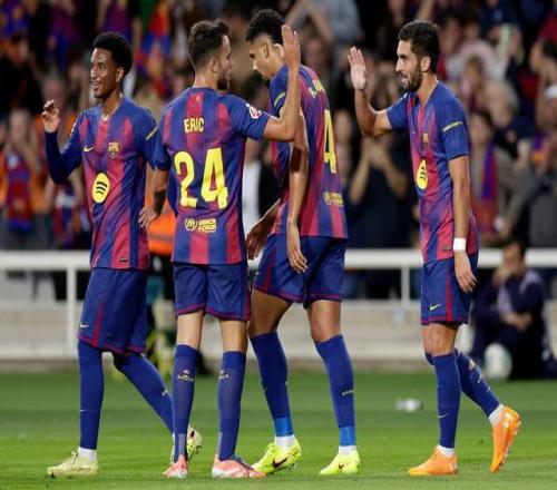 今晚西甲争冠关键之战!巴萨主帅第100战亚马尔冲击两双