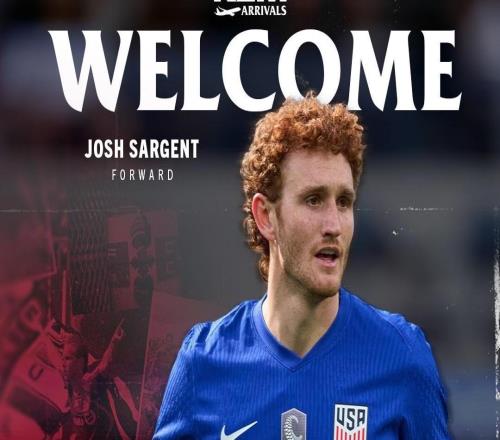 官方：美國國腳薩金特加盟美職聯(lián)多倫多據(jù)悉總價(jià)約2000萬鎊