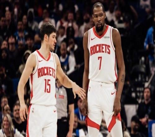 火箭客場再次出擊！小史密斯因傷缺席，杜蘭特帶隊沖擊4連勝