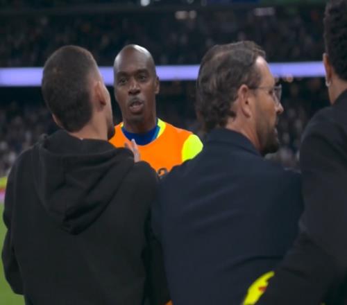 皇馬賽后矛盾真相大白恩約姆主動挑釁維尼修斯意在復(fù)仇紅牌_西甲直播