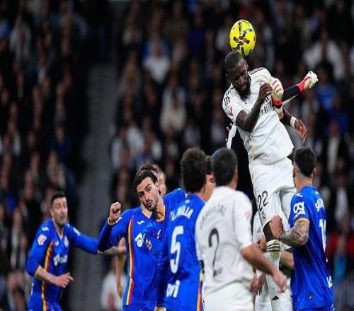 皇马01赫塔费萨特里亚诺破门