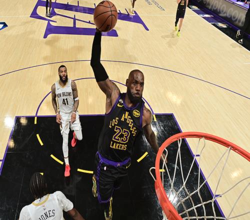 湖人110101擊敗鵜鶘！東契奇創(chuàng)50年隊史紀錄，老詹創(chuàng)3個NBA紀錄