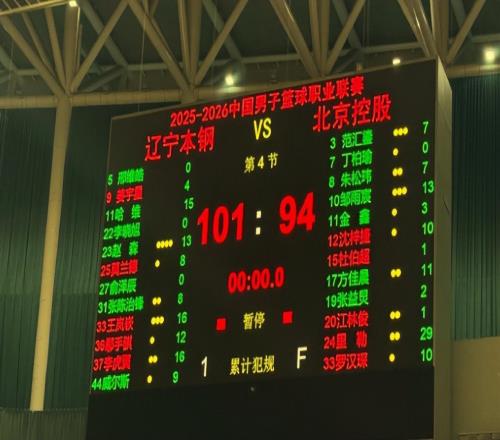 赵继伟作壁上观!哈维首秀15分,布罗金顿现场学习,辽篮10194北控