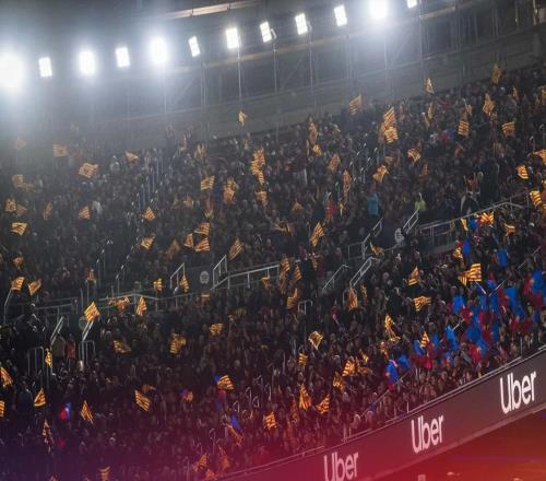 巴薩官方：與馬競次回合上座人數(shù)45399人，創(chuàng)本賽季諾坎普紀錄