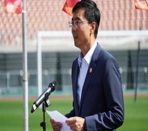 开启队史首个中超赛季,重庆铜梁龙今日上午举行出征仪式