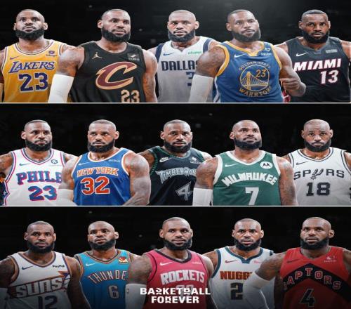 真正的巡演網友提議詹姆斯下賽季依次簽約30隊