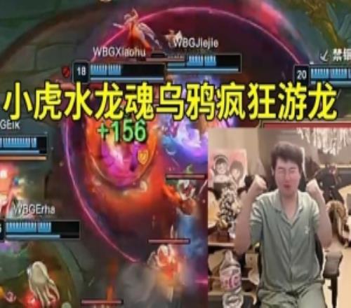 姿態看xiaohu水龍魂烏鴉瘋狂游龍：臥槽小虎！3比0就有點刺激了！