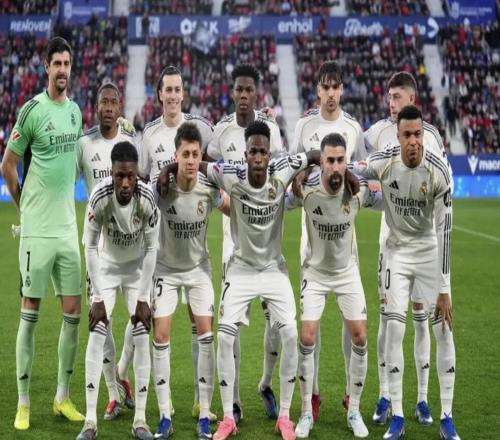 TA：皇馬本賽季上半程的工資支出相比前一年增加了3800萬歐元