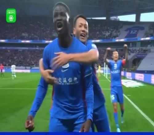 8球，申花vs英博是中超歷史首輪進(jìn)球并列第二多的比賽