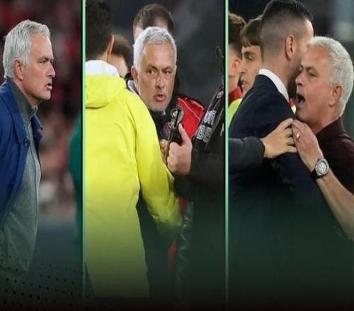 行為藝術(shù)穆帥生涯15張紅牌大盤點(diǎn)：最離譜的竟是“偷鼻子”