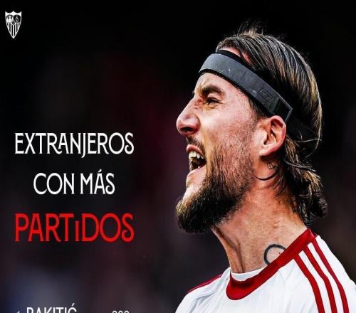 超越阿爾維斯，古德利成為塞維利亞隊史出場第五多的外籍球員