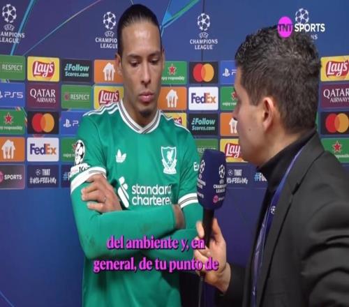 范戴克：我們創(chuàng)造了很多機會，比賽剛開始十分鐘就應進三球了