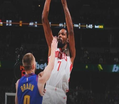 鐵麻了，火箭全隊三分34投僅4中&客場慘敗掘金36分