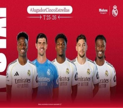 皇馬2月最佳候選：維尼修斯、褲襪、楚阿梅尼、82、卡馬文加