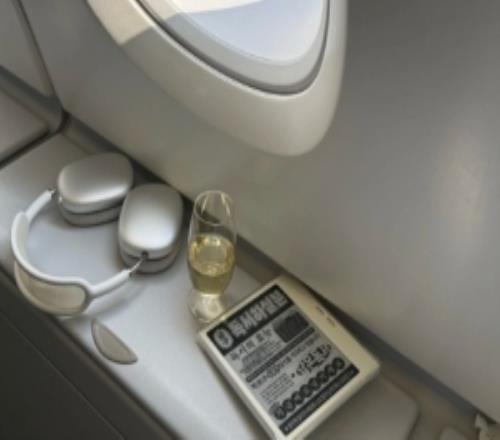 LCK主持志宣分享飛行照片：我的旅行日儀式，大家巴西見(jiàn)