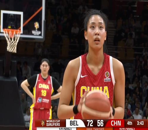 中國(guó)女籃：張子宇爆發(fā)獨(dú)木難支，5人表現(xiàn)不佳，一人遭棄用