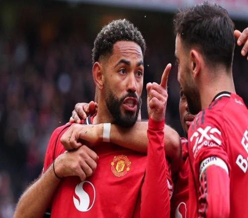 连续18场英超进球,为曼联自2013年4月以来最长纪录