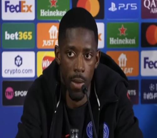 登貝萊：沒理由不和大巴黎續(xù)約雖領(lǐng)先但比賽的心態(tài)不會(huì)改變