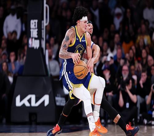 進(jìn)步神速！勇士鋒線新星打著打著已經(jīng)開始展現(xiàn)出一些大將風(fēng)度了