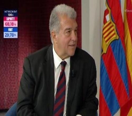 拉波尔塔:我依然精力充沛很高兴大家理解并认可我们的方案