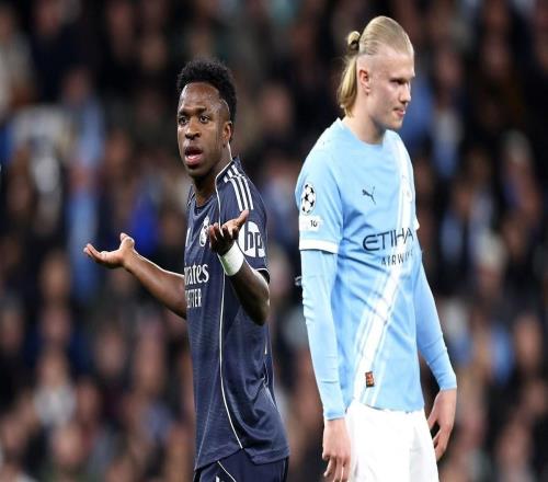 哈蘭德26歲前歐冠淘汰賽打入17球，僅次于梅西和姆巴佩