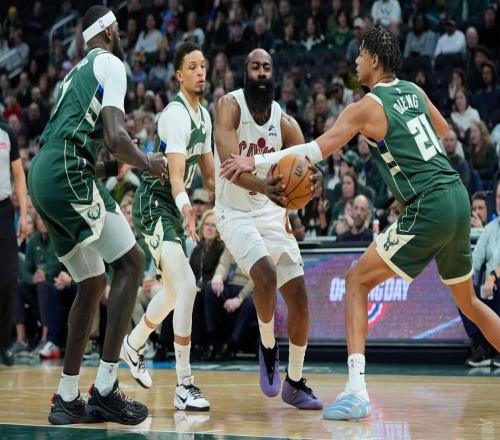 哈登27+5+6暴走，騎士險勝雄鹿！米切爾14中4，莫布里27+15+3蓋帽