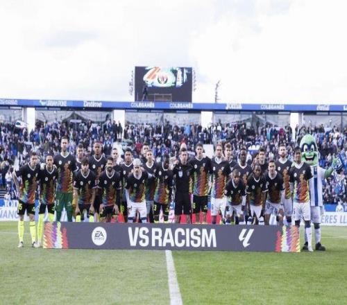 西甲聯賽慶祝反種族主義行動五周年，已推行超1000條相關舉措