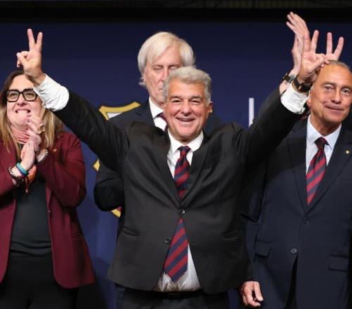 巴薩主席拉波爾塔雖然不算懂球，但他強在太懂得用人