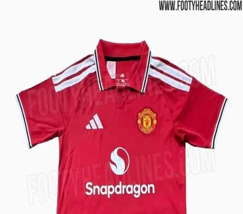 曼聯新賽季主場球衣諜照曝光：復古設計+polo領