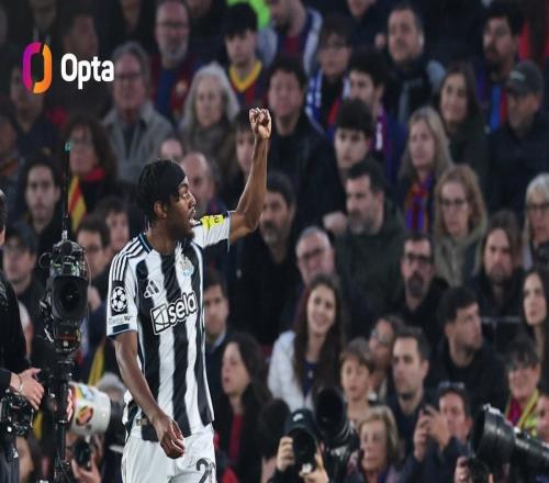 代表英超球隊(duì)歐冠做客諾坎普梅開(kāi)二度，埃蘭加是歷史第二人