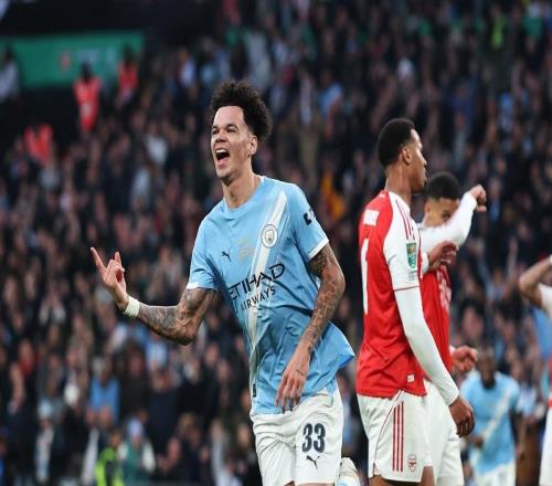 1場2球，奧賴利是瓜氏曼城主要杯賽決賽進球并列最多的球員