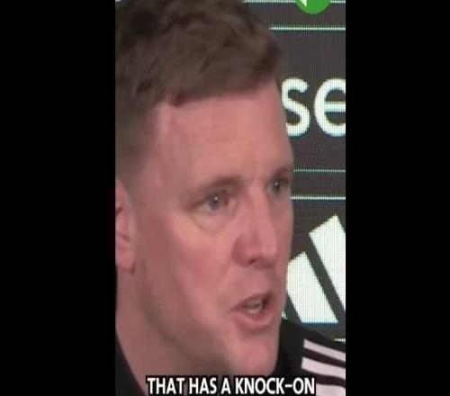 名記：紐卡夏窗花了2.77億鎊，輸球后埃迪豪還抱怨俱樂部收入