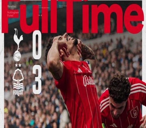 9場5勝，熱刺是森林隊史英超客場贏球并列最多的對手