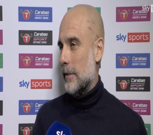 瓜帥：溫布利是一個(gè)很特別的地方魯本迪亞斯問題不大