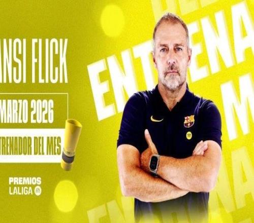 三戰(zhàn)全勝，官方：弗里克當(dāng)選西甲3月最佳主帥