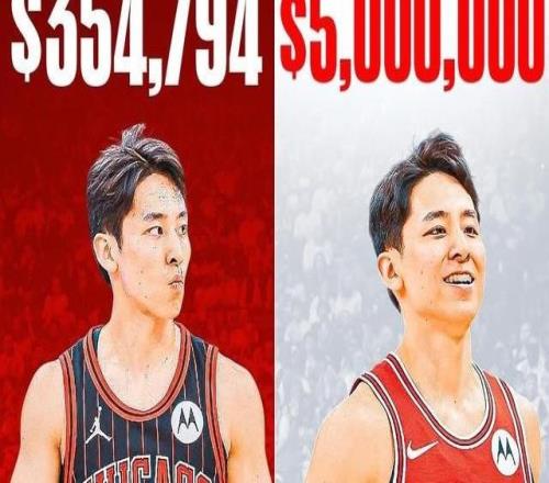 为了NBA梦想少赚500万美金公牛后卫河村勇辉:钱,真不是万能的