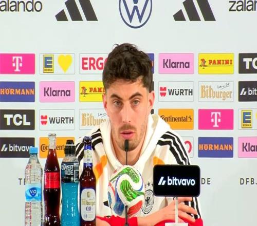 哈弗茨：德国近几年大赛成绩不算理想，我们希望证明自己