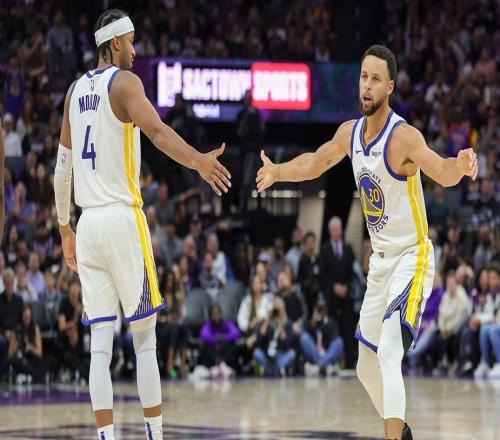 勇士隊(duì)因斯蒂芬?guī)炖锖湍ξ髂碌系膫《嚾莶徽?，迎?zhàn)籃網(wǎng)