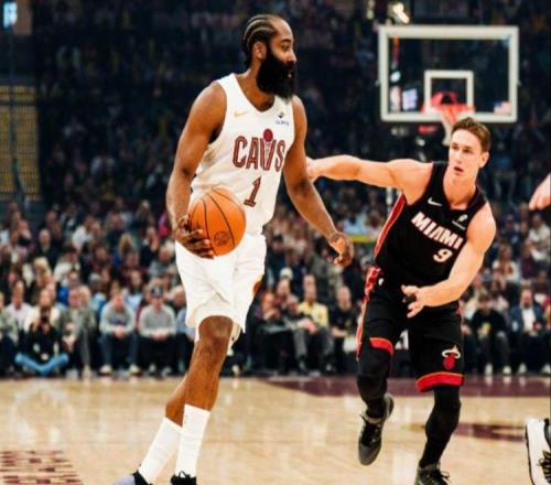 爆冷！米切爾28+6莫布里拉胯，阿德巴約17+10，哈登18+9扭頭就走