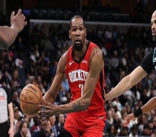 37歲180天！杜蘭特成火箭隊史單場25分10助的最高齡球員