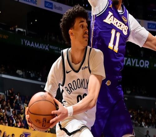 面對湖人再次打出慘不忍睹的表現，籃網首輪秀真是沒有任何進步