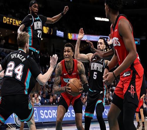 其他方面都表現不錯,但火箭鋒線新星的手感依然沒有出現回暖