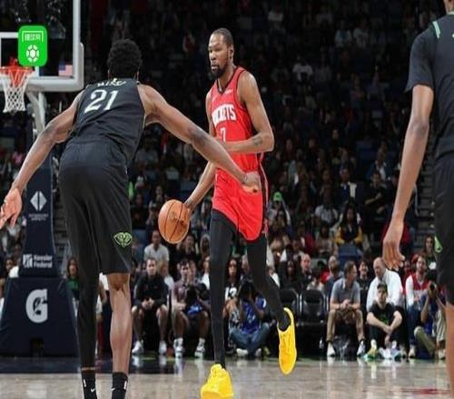 火箭134102大勝鵜鶘，申京36+14+7，杜蘭特20分