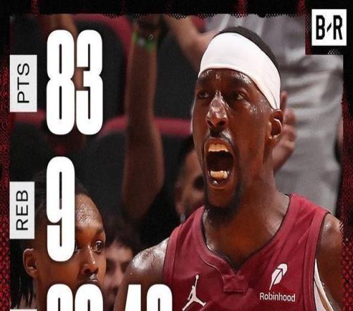 原形毕露!热火惨败东部垫底17分,阿德巴约的83分彻底沦为笑话