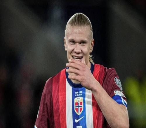 索爾巴肯:哈蘭德肯定會首發出戰瑞士,但可能不會踢滿全場