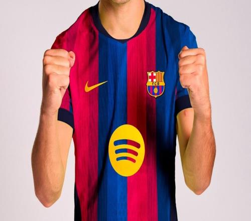 巴薩下賽季三套球衣曝光：主場(chǎng)六色紅藍(lán)，客場(chǎng)致敬湖人科比