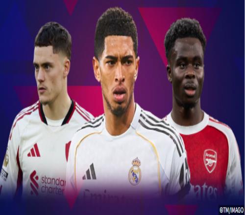 德轉(zhuǎn)身價跌幅榜：羅德里狂跌4500萬歐，貝林厄姆緊隨其后