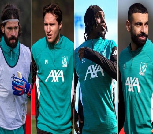 斯洛特：相信薩拉赫和基耶薩可出戰曼城，阿利松仍將缺陣