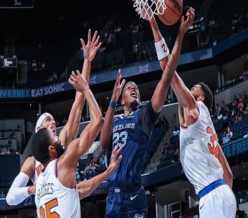 唐斯20+11+11+7失誤，尼克斯首節(jié)48分平紀(jì)錄，大勝灰熊終結(jié)3連敗